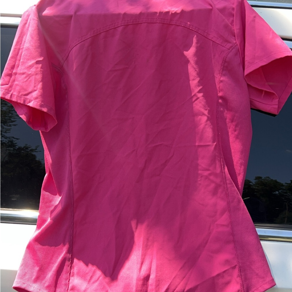 Pink scrub top - Picture 4 of 5
